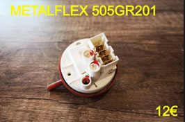 PRESSOSTAT : METALFLEX 505GR201