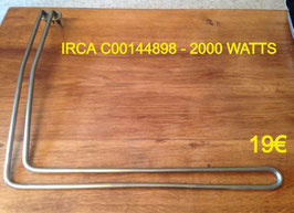 RÉSISTANCE LAVE-VAISSELLE : IRCA C00144898 - 2000 WATTS