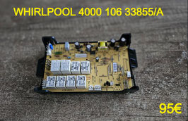 CARTE DE PUISSANCE FOUR : WHIRLPOOL 400010633855/A