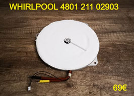 FOYER INDUCTION : WHIRLPOOL 480121102903