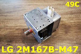 MAGNÉTRON FOUR MICRO-ONDES : LG 2M167B-M47