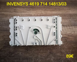 CARTE DE COMMANDE LAVE-LINGE : INVENSYS 461971414813/03