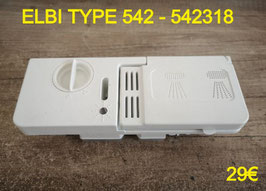 BOITE A PRODUITS LAVE-VAISSELLE : ELBI TYPE 542 - 542318