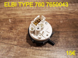 PRESSOSTAT : ELBI TYPE 760 7650043