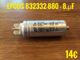 CONDENSATEUR MOTEUR : EPCOS B32332-B80 - 8.µF