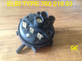 PRESSOSTAT : ELBI TYPE 760 219.93