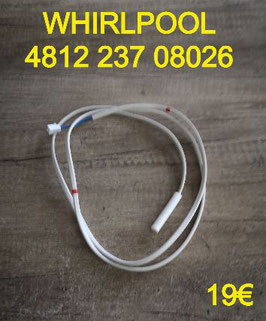 SONDE DE TEMPÉRATURE CONGEL : WHIRLPOOL 481223708026