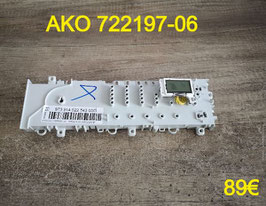 CARTE DE COMMANDE LAVE-LINGE : AKO 722197-06