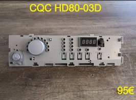 CARTE DE COMMANDE SÈCHE-LINGE : CQC HD80-03D