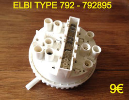 PRESSOSTAT : ELBI TYPE 792 - 792895