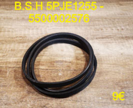 COURROIE LAVE-LINGE : B.S.H 5PJE1255 - 5500 002 576