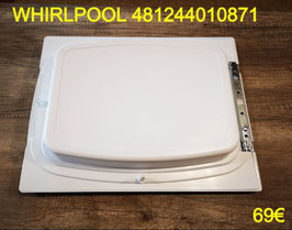 PORTE DE SÈCHE-LINGE : WHIRLPOOL 481244010871