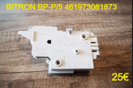 VERROU DE PORTE LAVE-LINGE : BITRON BP-P/5 461973081873
