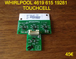 CARTE DE PUISSANCE FOUR : WHIRLPOOL 461961519281  TOUCHCELL