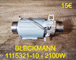 RÉSISTANCE LAVE-VAISSELLE : BLECKMANN 1115321-10 - 2100W