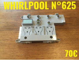 CARTE DE COMMANDE LAVE-VAISSELLE : WHIRLPOOL N°625
