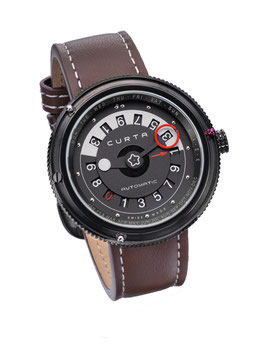 «CURTA Kalender» schwarz, Swiss made