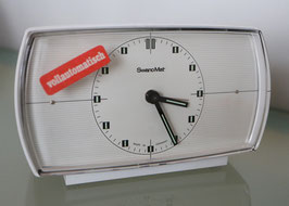 Wecker "SwanoMat" mit Batterie,  quartz,  1970er Jahre