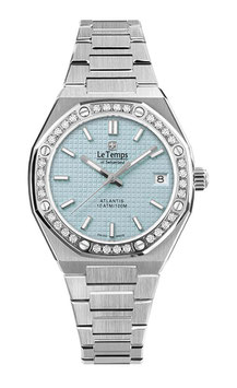 Atlantis Lady Saphir Quartz Uhr - Swiss Made - 2 Jahre Garantie