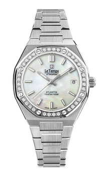 Atlantis Lady Saphir Quartz Uhr - Swiss Made - 2 Jahre Garantie