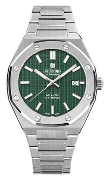 Atlantis Gent Saphir Quartz Uhr - Swiss Made - 2 Jahre Garantie
