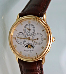 Blancpain Villeret Ewiger Kalender 18K Gold, ca. Mitte 90er Jahre