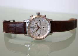 Tissot PRC 200 Chronograph, mit original Lederband braun