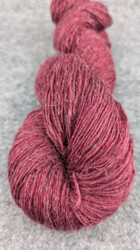 Alpakawolle mit Leinen und Seide, handgefärbt "Schlummertrunk"