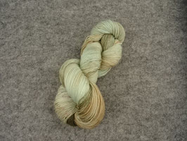 Sockenwolle, handgefärbt "Patina"