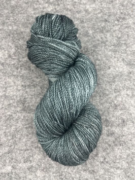 Merino, Seide, Kaschmir, handgefärbt "Schieferblick"