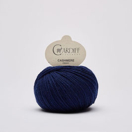 Cardiff - Cashmere - Classic 638 INDACO - 25 Gramm