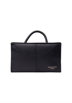 RE:DESIGNED Ledertasche Project 114 schwarz