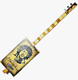 Hendrix Cigar Box Guitar  3tpv-ls Matteacci's Made in Italy