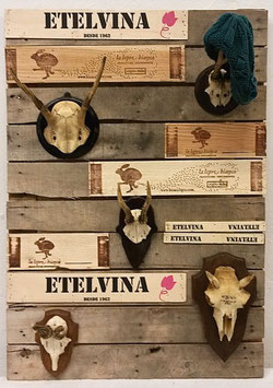 Wand-Garderobe / Kleiderhaken