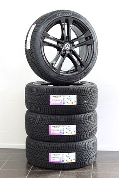 NEU VW Golf 7 8 GTI GTE R 18" Alufelgen schwarz Winterräder Winterreifen