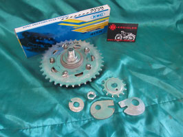 Kreidler Florett K54 Mokick Kettenradträger mit Kettensatz 1/2 x 3/16 13/36 Z
