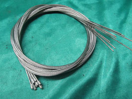 10 x Gas Zug Seele ca 1250mm lang