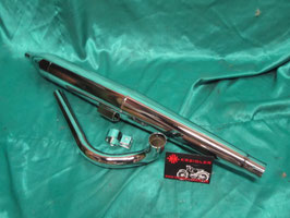 Kreidler Florett K54 Auspuf Anlage 28mm spitz kompl.