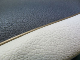 DKW Hummel 136 166 Sitzbank Bezug Sitzbezug grau creme goldfarbener Keder
