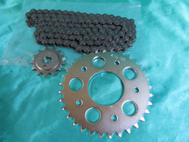 Kreidler Florett K54 Kettensatz neu 13/33 1/2 x 3/16