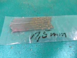 10 x Spiralbohrer 1,5mm