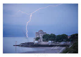 Soir d'orage à Talmont sur Gironde