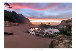Couleurs matinales sur la plage du Platin