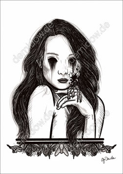 .Cursed Soul Postkarte.