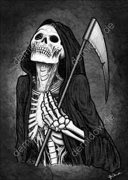 .Grim Reaper Postkarte.