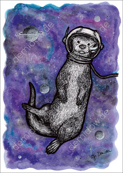 .Otter Space Poster.