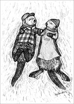 .On the otter hand Postkarte.