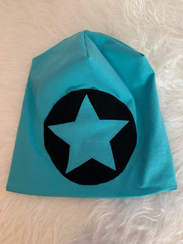 Beanie Uni Star Turquoise