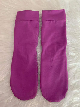 Socken Uni Violet
