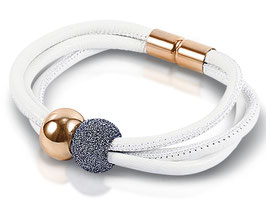 Armband aus Nappa-Leder "Sternenglanz"